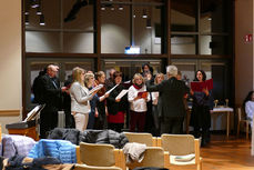 Feierliche Christmette im Haus des Gastes (Foto: Karl-Franz Thiede)